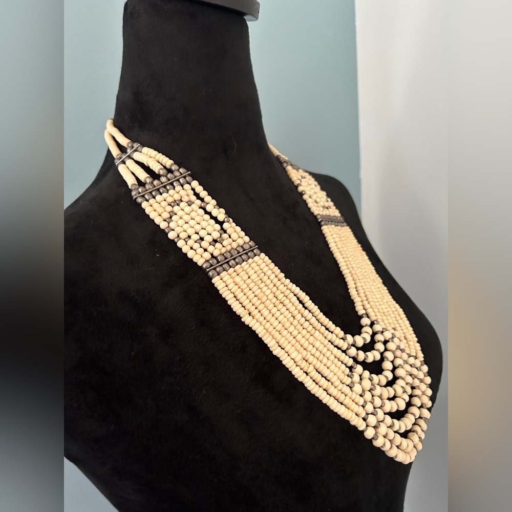 VINTAGE IVORY AND VERMEIL SILVER MADE BY HAND IN INDIA